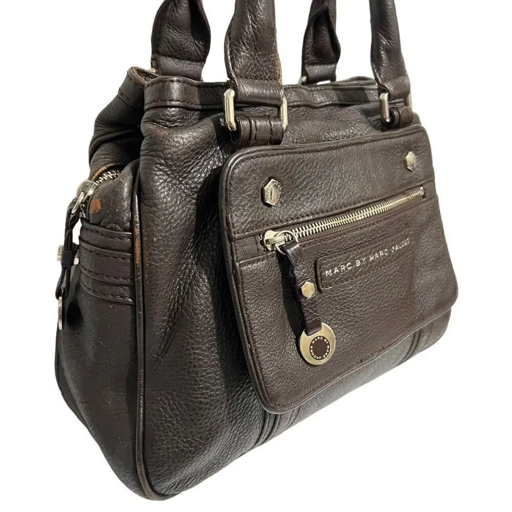 MARC BY MARC JACOBS Brown Leather Shoulder Bag